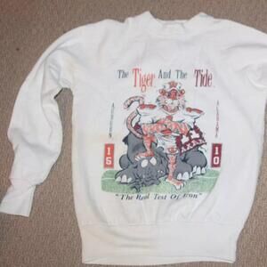 90S Ala-Bama Crimson Tide Football Sugar Bowl Sweatshirt 1510